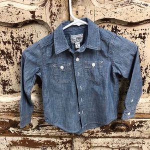 Children’s Place Sz XS/4 Chambray Buttondown